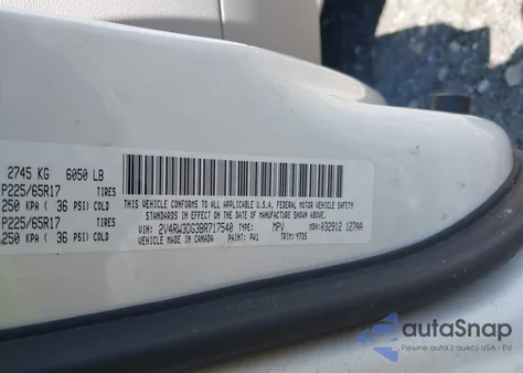 2011 Volkswagen Routan Se z USA, uszkodzony, nr VIN 2V4RW3DG3BR717540